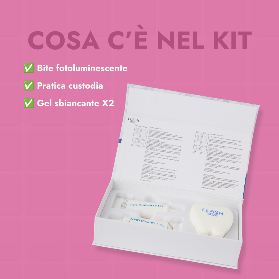 Instant Smile Flash - Kit sbiancamento dentale professionale - immagine 2